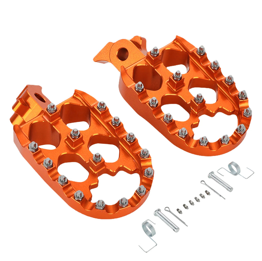 Motorcycles Footpeg Footrest Electric Dirt Bike Foot Pegs Rests for Tuttio Soleil 01 Motocross CNC Aluminum Pedal Motor Parts