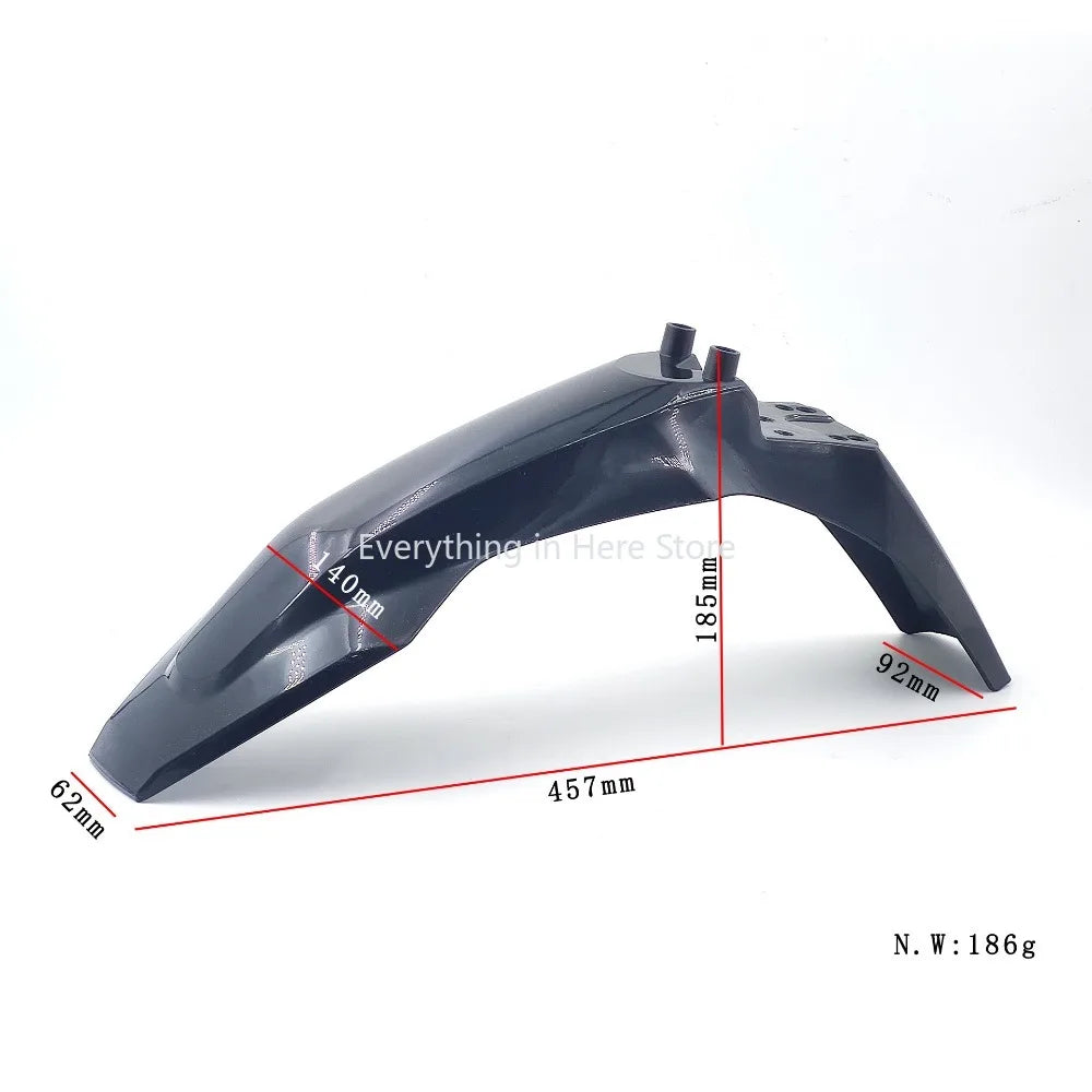 Carbon Fiber Fender Accessories for KUGOO Tuttio Off-Road Motorcycle Front and Rear Fenders Scooter Replacement Parts