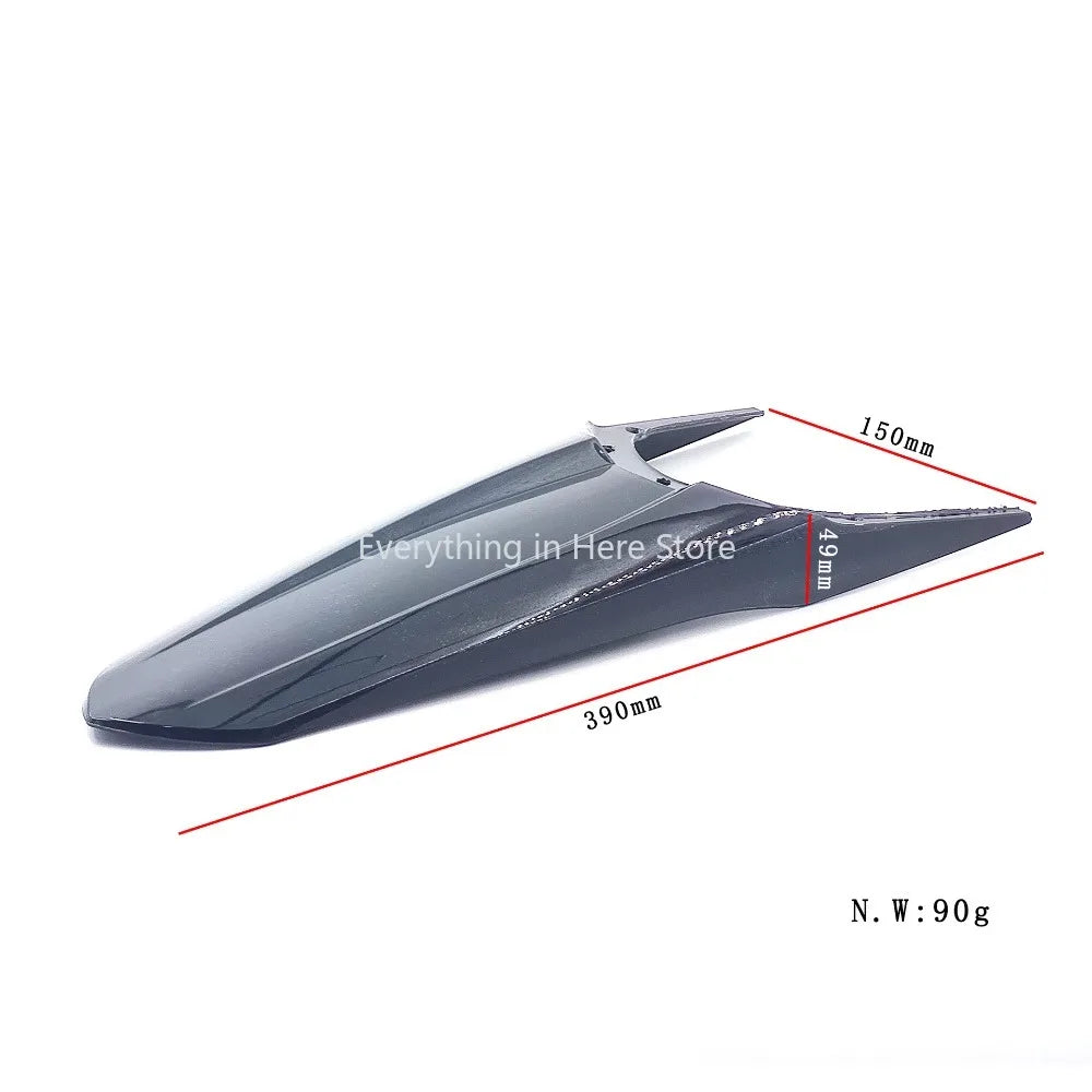 Carbon Fiber Fender Accessories for KUGOO Tuttio Off-Road Motorcycle Front and Rear Fenders Scooter Replacement Parts