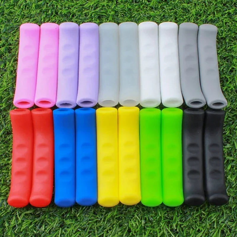 TPR Bicycle Brake Handle Covers Anti-Slip MTB Grips Handlebar Protectors for Cycling Safety Comfort Durable Bike Accessories